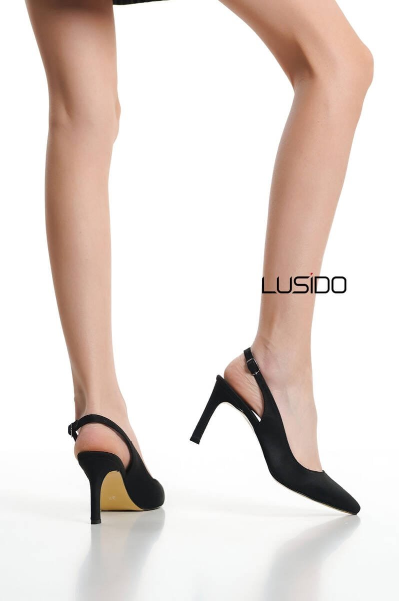 Лука Црни Плишани Сандали