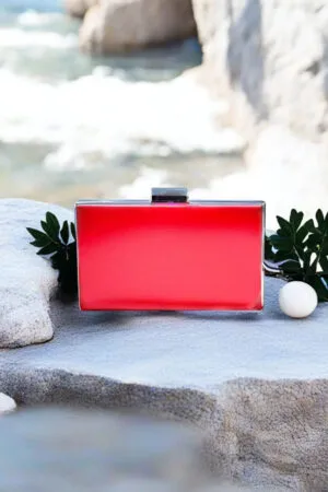 Лакована Црвена Ташна